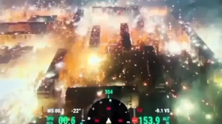 Az ukrán hadsereg foszforbombák bevetésével vádolja Oroszországot. Fotó: Twitter