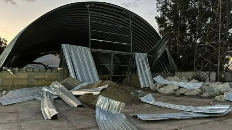 Reni folyami kikötőjét támadták az oroszok. Fotó: t.me/ermaka2022