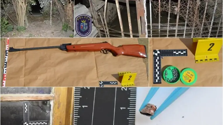 Felfegyverkezve elkövetett rablás Kiskunfélegyházán. Fotó: police.hu