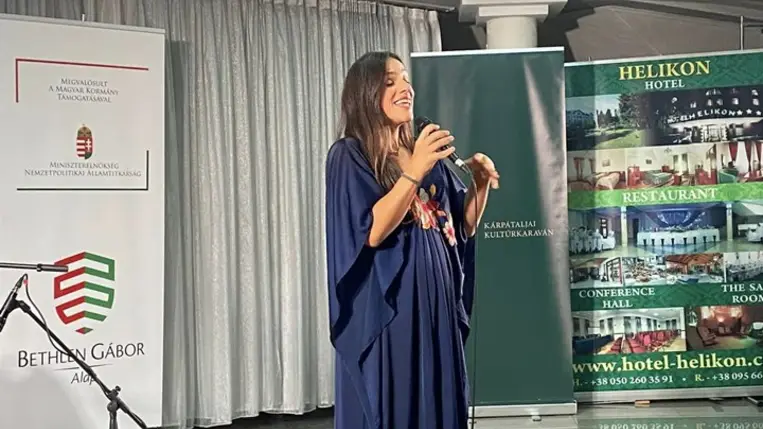 Palya Bea volt a Kárpátaljai Kutúrkaraván vendége