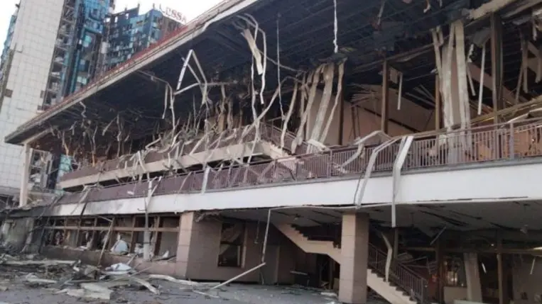 Orosz rakéta- és dróntámadás érte Odessza kikötőjét. Fotó: facebook.com/stavnitser