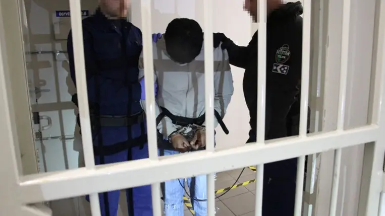 A 21 éves egyesült államokbeli férfi illegálisan próbált meg belépni Magyarország területére. Fotó: police.hu