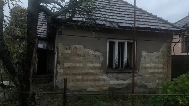 Halálos háztűz Kárpátalján. Fotó: DSZNSZ