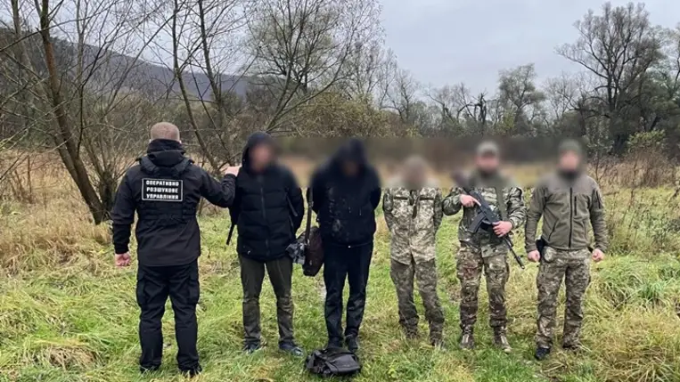 Lövések leadásával állítottak meg határsértőket Kárpátalján. Fotó: Ukrán Állami Határszolgálat (DPSZU)