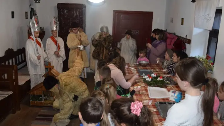 Karácsonyvárás a Nagyberegi Tájházban. Fotó: Kárpátinfo/Kovács Elemér