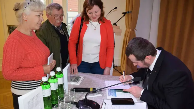 Turisztikai könyvbemutató a Munkácsy Mihály Magyar Házban - Bakancsra fel! Fotó: Kárpátinfo/Kovács Elemér