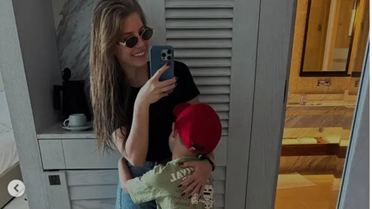 Szabó Zsófi közös fotót posztolt 6 éves fiával: Mendelt csak ritkán mutatja meg