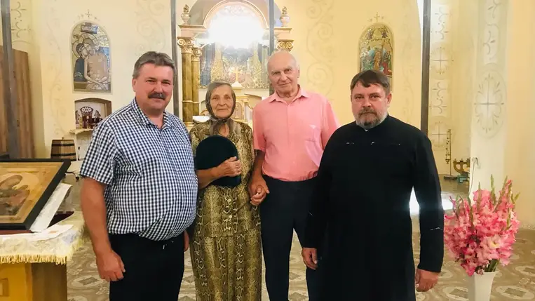 Gyémántlakodalmas házaspárt köszöntöttek Beregdédában - Hatvan éve együtt – jóban, rosszban. Fotó: Kósa Eszter