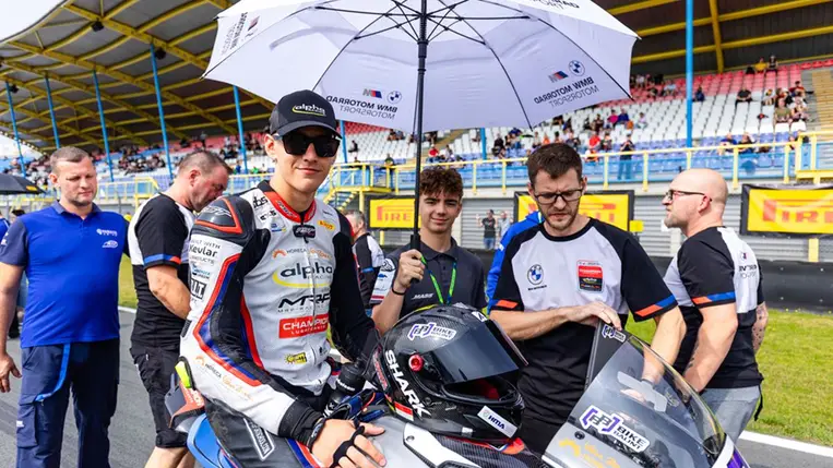 Kovács Bálint a kicsúszás után egy remek 6. hellyel vigasztalódott. Fotó: Racing Passion Photography - Damon Teerink