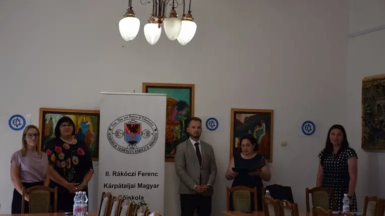 ECL-nyelvvizsgabizonyítványokat adtak át a Rákóczi Főiskolán - Kitárulkozó nagyvilág. Fotó: Kárpátinfo/Kovács Elemér