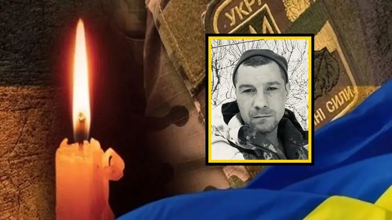 Az orosz-ukrán háborúban életét vesztette Fegyir Jancsik 1986-os születésű beregszászi katona. Fotó: Kárpátinfo/Babják Zoltán Facebook-oldala