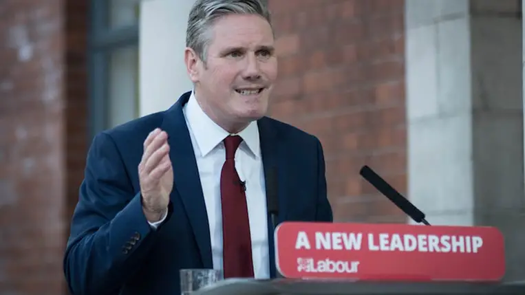 Sir Keir Starmer brit miniszterelnök. fotó: MTI