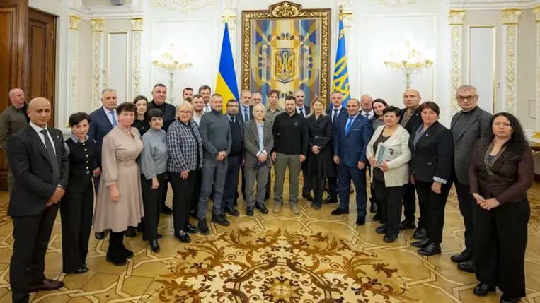 Elnöki Hivatal: Találkozó az ukrajnai nemzeti kisebbségek képviselőivel - Napirenden az oktatással és a kultúrával kapcsolatos kérdések