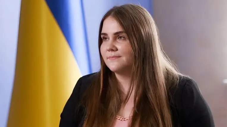 Katerina Csernohorenko, Ukrajna digitalizációért felelős védelmi miniszterhelyettese.