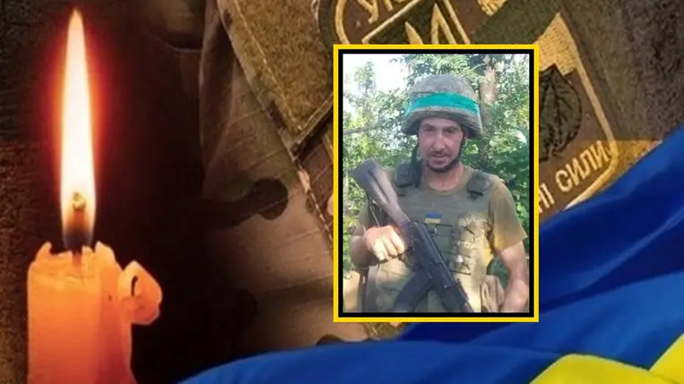 Az orosz-ukrán háborúban elesett Vaszil Deket katona. Fotó: Dubovei kistérség/Facebook.  