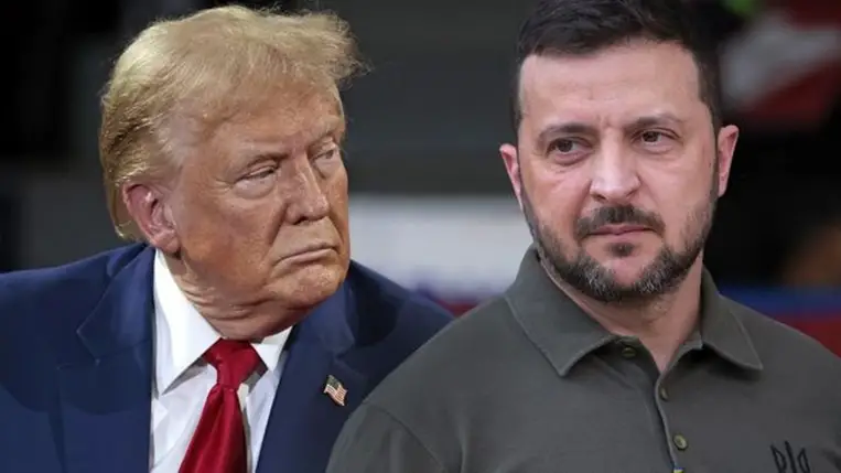 Donald Trump és Volodimir Zelenszkij. Fotó: RBC.ua