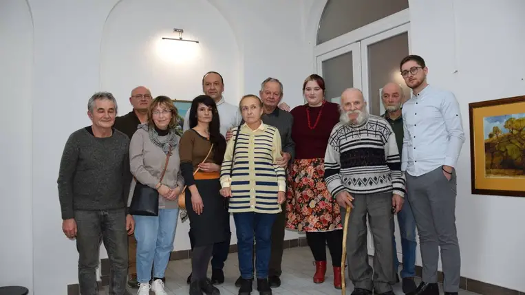 Évadnyitó kiállítás a beregszászi Na’Conxypan Galériában - Kárpáti táj – a kimeríthetetlen ihletforrás. Fotó: Kárpátinfó/ Kovács Elemér