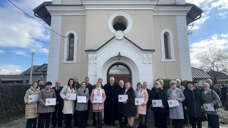 Házaspárok megáldása Tiszakeresztúrban 