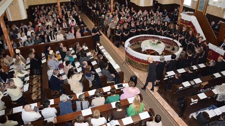 Egyházkerületi női csendesnap Nagydobronyban - Szolgáljatok az Úrnak örömmel. Fotó: Kárpátinfó/Marton Erzsébet