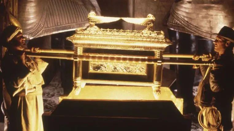 A frigyláda kiemelésének pillanata az 1981-es Indiana Jones és az elveszett frigyláda fosztogatói című filmből (Fotó: Getty Images/Corbis/Sunset Boulevard)