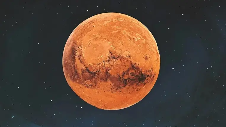 Mars bolygó. Illusztráció