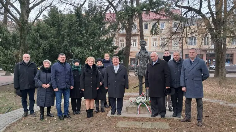 Petőfi Sándorra emlékeztek Ungváron 