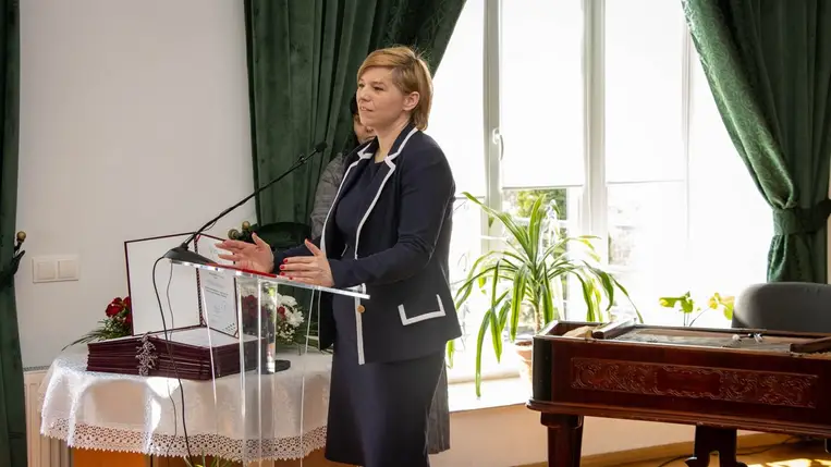 Varga-Bajusz Veronika: „Nem hagyhatjuk, hogy akár csak egy tehetség is elkallódjon” - Ösztöndíj a tehetséggondozást végző pedagógusoknak. Fotó: Kárpátinfó/ Kovács Erzsébet