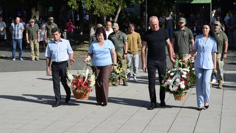 ugusztus 29-én Ukrajna hőseire emlékezünk, akik életüket adták a függetlenségért és a szabadságért. Kistérségünk is tisztelettel adózott a védők bátorságának.. Fotó: facebook.com/PublicPageBabjak