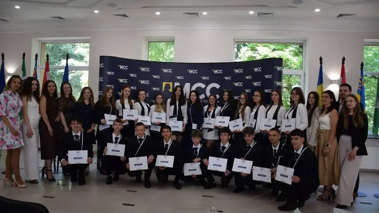 Ballagási ünnepség az MCC Beregszászi Képzési Központjában - Tudás, élmény, közösség. Fotó: Kárpátinfó/ Kovács Elemér