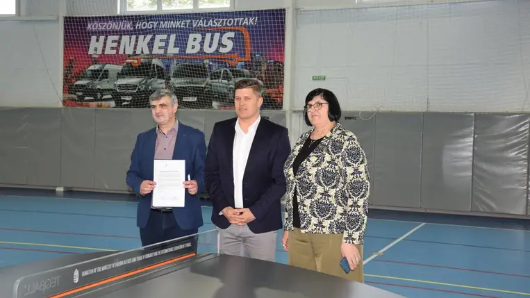 Gyurta Dániel kárpátaljai látogatásán - Élénkülő magyar-ukrán sportdiplomáciai kapcsolatok. Fotó: Kárpátinfó/ Kovács Elemér