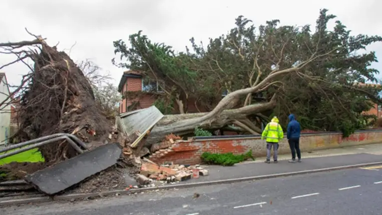 Halálos áldozatot követelő pusztító vihar csapott le Németországra és Ausztriára. Fotó: Internet