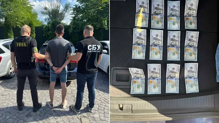 Kárpátalján rajtakaptak egy határőrt, amikor kenőpénzt vett át. Fotó: DPSZU