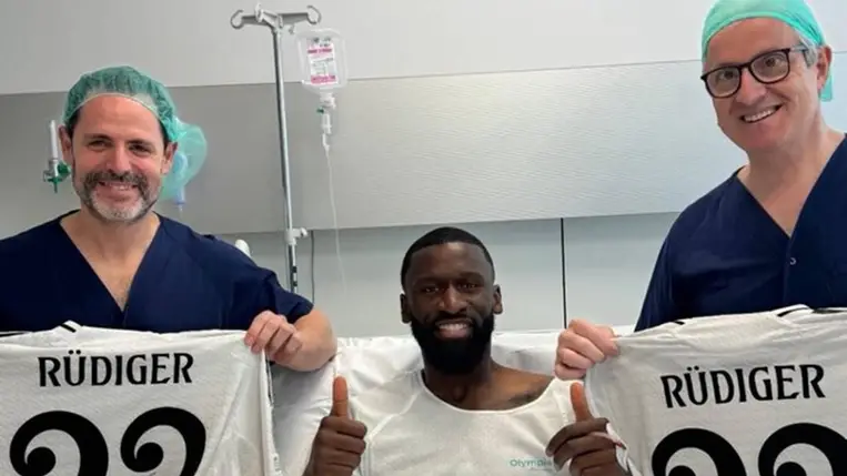 A kórházi ágyból üzent a Real Madrid sztárja