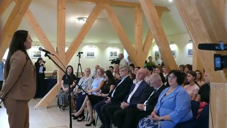 A Kótyuk István akadálymentesítő tanfolyam megnyitóján - Nyelvismeret – közösségi együttélés és elfogadás. Fotó: Kárpátinfó/ Kovács Elemér