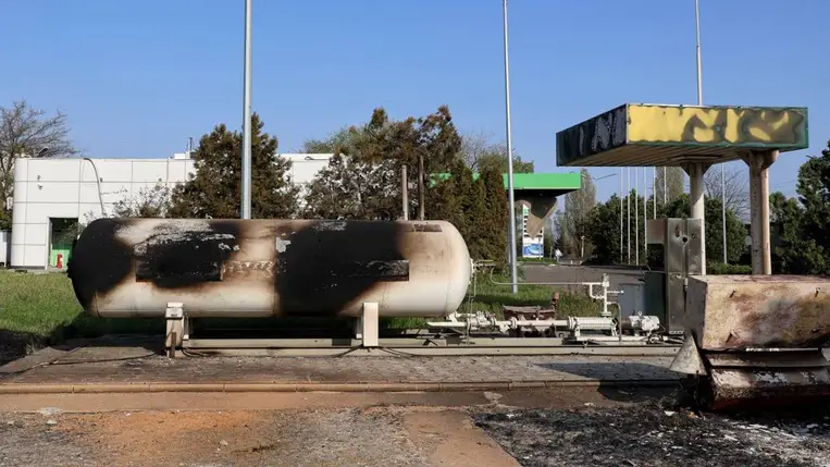 A kútlánc jópár egysége a háború áldozata lett / Fotó: NurPhoto via AFP