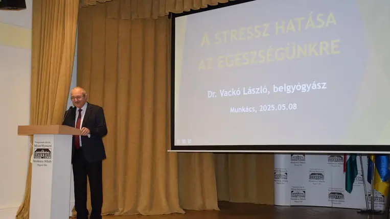 Munkácsy Mihály Magyar Ház: Folytatódik az előadássorozat az egészségről - Életünk és a stressz. Fotó: Kárpátinfó/ Kovács Elemér