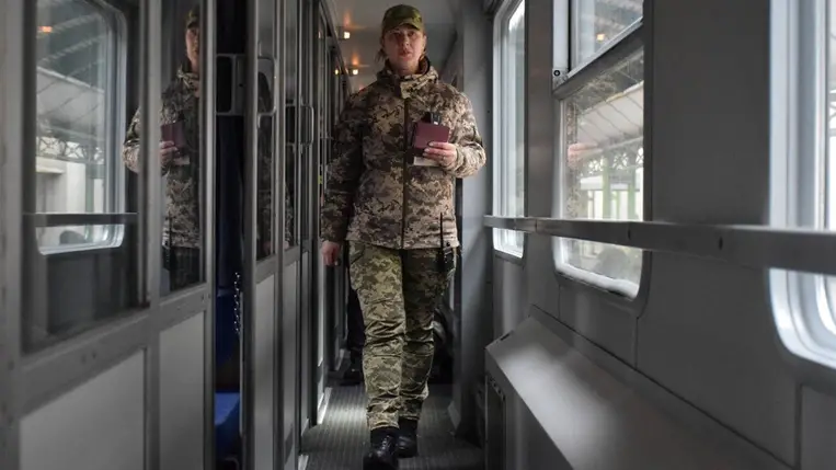 Hamis iratokkal próbálkoztak a Csap-Bécs vonaton a Csap (Barátság) határátkelőhelyen. Illusztráció. Fotó: Ukrán Állami Határőrszolgálat - DPSZU