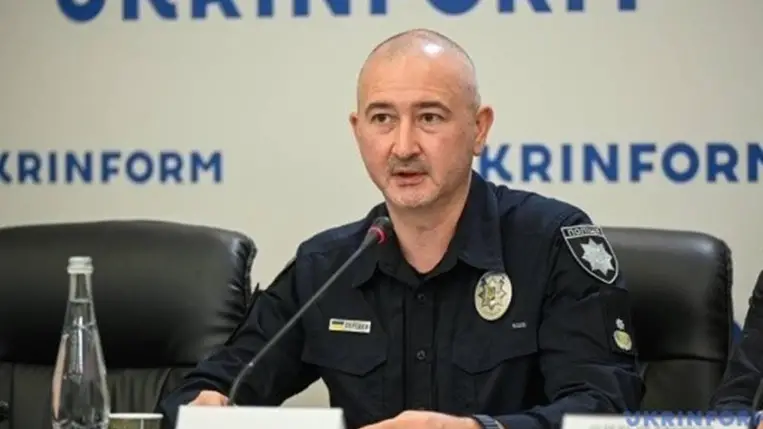 Olekszij Szergejev, az ukrán belügyminiszter helyettese. Fotó: Ukrinform