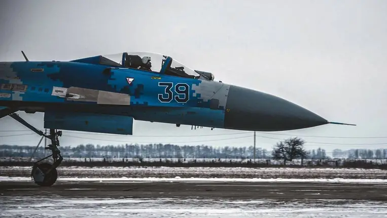 Orosz katonai repülőgép: Szu-30-as vadászbombázó sértette meg a NATO légterét / Fotó: AFP