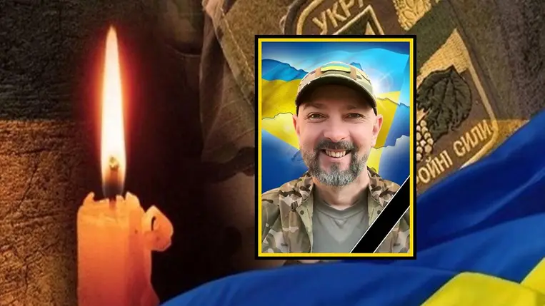 A 48 éves Andrij Rozhau a 128. hegyivadász dandár önkénteseként kezdte szolgálatát