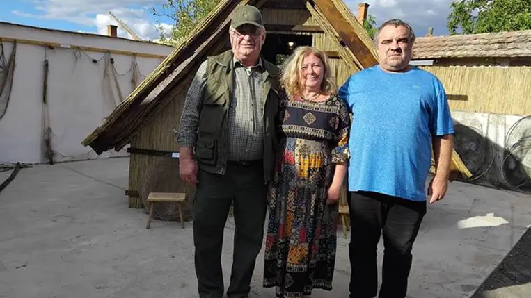 Stók Lajos, Mártonfi Benke Márta és Lengyel János