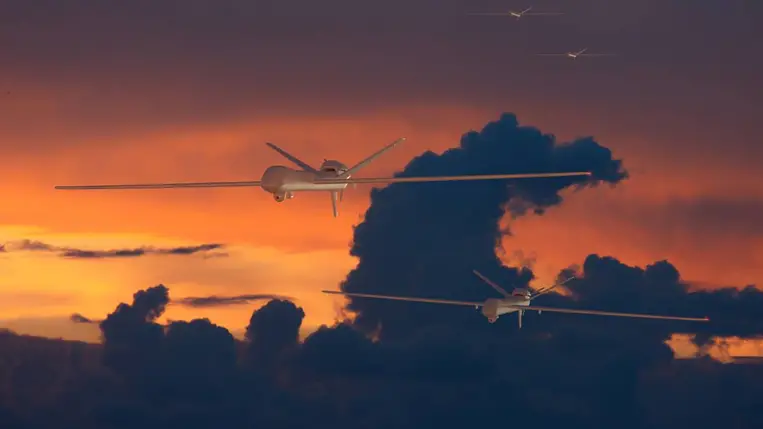 Ukrán dróntámadás. Illusztráció. Fotó: Internet