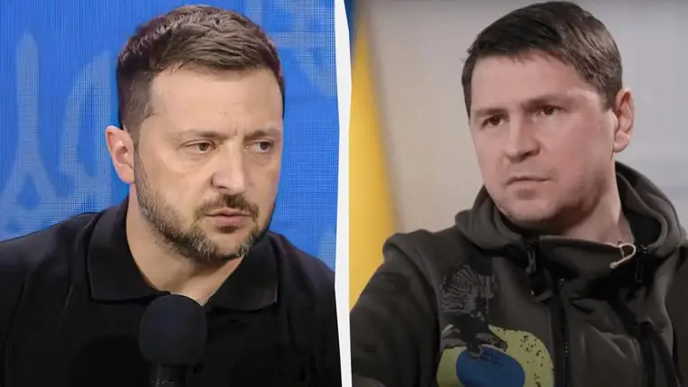 Podoljak elárulta, miért kell Zelenszkijnek második ciklusra indulnia. Fotó: Unian