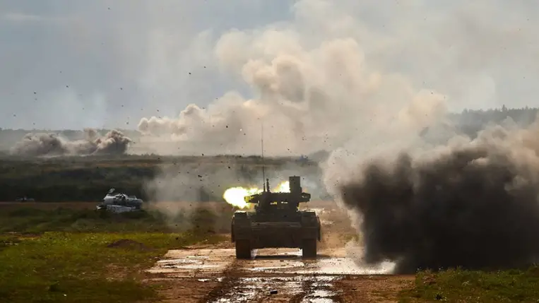 T – 80-as orosz tank. Fotó: Shutterstock