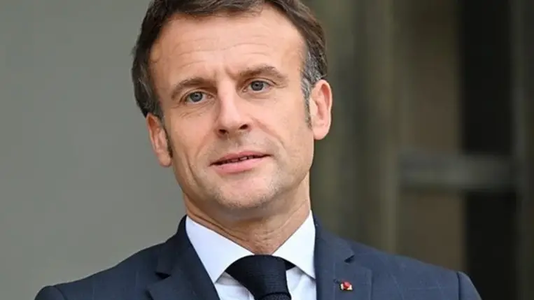 Emmanuel Macron francia államfő
