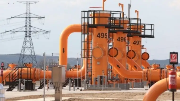 Földgáz, energia. Illusztráció