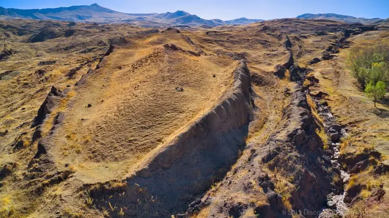 A földtani képződmény Törökország keleti részén. Fotó: NoahsArkScans.com / SWNS / Northfoto