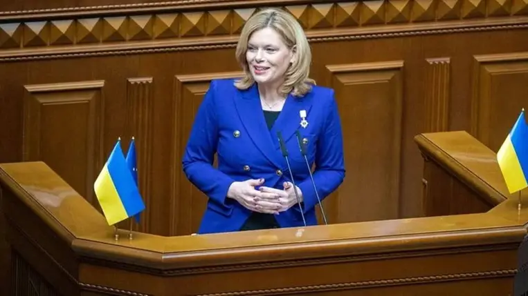 Julia Klöckner, a Bundestag elnöke.