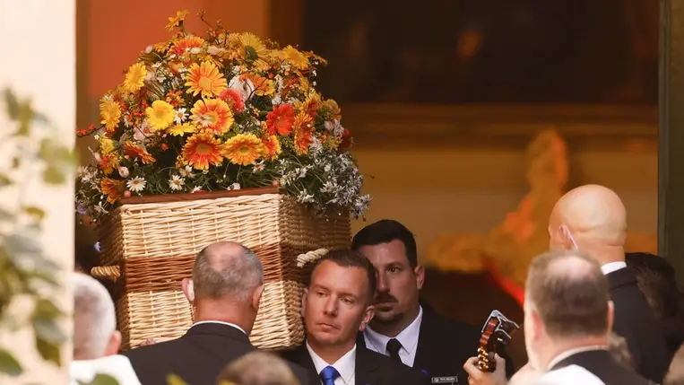 Örök nyugalomra helyezték Brigitte Bardot legendás színésznőt Saint-Tropez-ban. Fotó:MTI/EPA/Sebastien Nogier