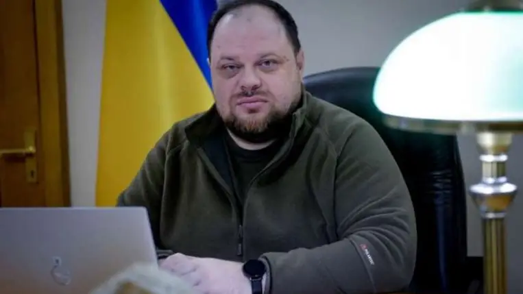 Ruszlan Sztefancsuk, az ukrán parlament elnöke. Fotó: rada.gov.ua
